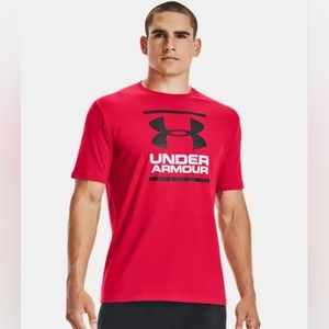 Under Armour Men's UA GL Foundation Short Sleeve T-Shirt, Red, 2XLT